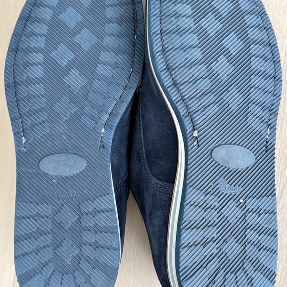 Luca del Forte Men’s Navy Suede Lace-Up Shoes – Size 42 (Like New) Made is Italy - Picture 5 of 5